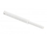 GTV Alto Nova Push To Open Rubber Door Catch Recessed Touch Release Bumper For Cabinets Door, White, With Rubber