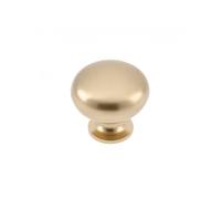 GTV - Bergamo Knob Diameter 3 cm I Furniture Knobs with Screws I Cupboard Knobs Kitchen Knobs Door Knob Drawer Knob Handle Furniture Handles I Champagne