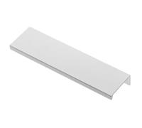 GTV Edge Mounted HEXI Pull-Out Kitchen Bedroom Cabinet Door Handle (C-192 / L-225mm, White)