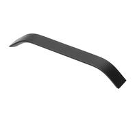 GTV Furniture Handle 337 Aluminium Modern Design Length 244 mm Drilling Distance 224 mm Anodised Surface Cabinet Handle for Kitchen and Furniture Matt Black
