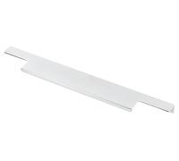 GTV Lind Chrome Electroplated Furniture Handle 352mm Drill Spacing, 796mm Length, Handle Strip 18mm Wide Edge Profile Handle for Kitchen Cupboard Drawer Furniture Accessories