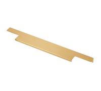GTV Lind - Edge Handle - 496mm, Brushed Gold
