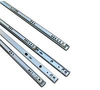 GTV Metal Ball Bearing Drawer runner Pr 246mm draw depth for 17mm (1 Pair)