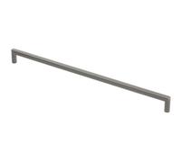 REJS NYXA Minimalist Cabinet Handle, ZnAl Alloy, Black, Graphite, Brushed Gold, Cashmere, 128mm, 192mm, 320mm (Graphite, 320mm)