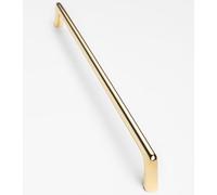 GTV Octavio Modern Design Zinc Alloy Furniture Handle Bar Handle 320mm Drilling Spacing 330mm Total Length Including Screws for Kitchen Cabinet Doors Brass