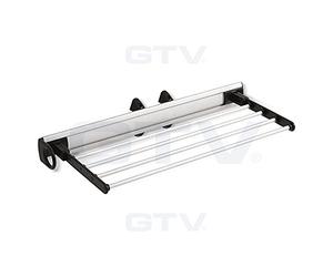 GTV Pull-out Clothes Hanger, Trouser Rack, Extending Rail Wardrobe Storage Organiser