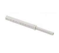 GTV Salto Nova Push To Open Rubber Door Catch Recessed Touch Release Bumper For Cabinets Door, Grey, With Rubber