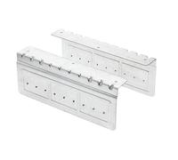 GTV - Supports for Pedestal Drawer Set of 2 - Brackets for Drawer Under The Base Complete with 4 Screws - Base Drawers - Base Drawer - Developing Space Under The cabinets -PB-WSPCOK