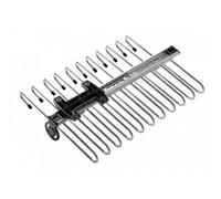 GTV Wardrobe Pull-Out Trouser Rack, Chrome