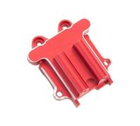 GTVNPOA Components For Arrma 1/18 For Granite For Grom For Typhon Aluminum Front And Rear Diff Cover Set Rc Car Upgrade Accessories(Red,Rear)