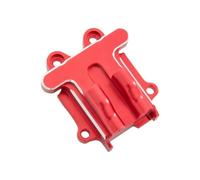 GTVNPOA Components For Arrma 1/18 For Granite For Grom For Typhon Aluminum Front And Rear Diff Cover Set Rc Car Upgrade Accessories(Red,Front)