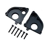 GTVNPOA Components For Axial For SCX24 For Gladiator For Bronco C10 1/24 RC Conversion Metal Middle Gearbox Case Upgrade Accessories(Black)