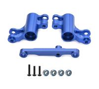 GTVNPOA Components For TRAXXAS For Mini For Maxx For XRT Aluminum Alloy Bellcranks Steering Assembly 10743 Monster Truck RC Car Upgrade Accessories(Blue)