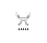GTVNPOA Components For WLtoys 1/24 244016 For LOSI Micro-B Metal Front Steering Group Fixing Components Upgrade OP RC Car Accessories Parts(Silver)