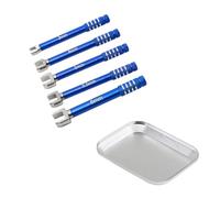 GTVNPOA Components for WLtoys K989 MN38 1/10 1/16 Wrench Set 3/4/5/5.5/6mm Open-End RC Car Tie Rod Turnbuckle Adjustment Tool(Blue)