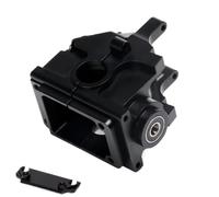 GTVNPOA For ARRMA For Kraton For Outcast BIG For ROCK For FELONY For MOJAVE 1/7 1/8 RC AR310854 ARAC50066S 7075 Aluminium Gearbox Case AR310427 Rc Vehicle Gearbox(Black)