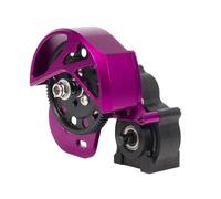 GTVNPOA For Axial AX-10 SCX-10 II VS4-10 1/10 Complete Metal 3 Gear Transmission Gearbox With Motor Gear RC Car Crawler For Chassis Upgrade Rc Vehicle Gearbox(Purple)