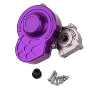 GTVNPOA For Axial For SCX10 1/10 1pc Complete Metal 87T/48T Transmission Gearbox With 20T Motor Gear RC Crawler Car Upgrade Parts Rc Vehicle Gearbox(Purple)