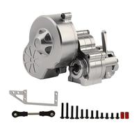 GTVNPOA For Axial For SCX10 AX10 For Wraith 1/10 CNC Metal Transmission Cutoff Gearbox With Gear RC Crawler Car Truck Upgrade Parts Rc Vehicle Gearbox(Titanium)