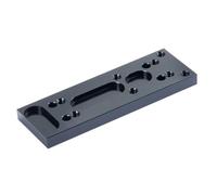 GTVNPOA For Axial For SCX10 D90 1/10 Metal Transfer Case Gearbox Intermediate Fixing Plate RC Crawler Car Truck Model Upgrade Parts Rc Vehicle Gearbox(Fixing Plate)