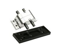 GTVNPOA For Axial For SCX10 D90 1/10 Metal Transfer Case Gearbox Intermediate Fixing Plate RC Crawler Car Truck Model Upgrade Parts Rc Vehicle Gearbox(Set)
