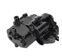 GTVNPOA For TRAXXAS For TRX-4 1/10 Aluminum Gearbox Set For Climbing Car Upgrade Accessories Rc Vehicle Gearbox(Black)
