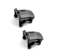 GTVNPOA For Traxxas For X-Maxx Xmaxx 6S 8S 1/5 RC Car 2Pcs Metal Front And Rear Differential Cover Gearbox Cover Upgrade Parts Rc Vehicle Gearbox