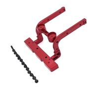GTVNPOA Rc Accessories For Hyper GO For MJX H12Y H12+ Metal Front Collision Avoidance Rc Crawler Car Upgrade Parts(Red)