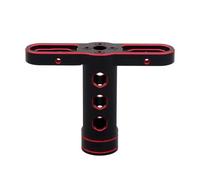 GTVNPOA Rc Accessories for Trax for X-maxx for Summit for E-revo for Arrma 1/8 Off Road Metal 17mm Wheel Hex Nuts Sleeve Wrench Tool Rc Car Monster Truck(Red)