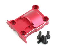 GTVNPOA Rc Accessories For Traxxas For X-Maxx Xmaxx 1/6 1/5 Metal Rear Gear Cover 7780 RC Monster Truck Upgrade Parts Accessories(Red)