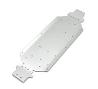 GTVNPOA Rc Accessories For WLtoys 124016 124017 124018 124019 1/12 Metal Retrofit Base Plate Remote Control Car Upgrade Accessories(Silver)