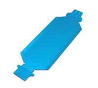 GTVNPOA Rc Accessories For WLtoys 124016 124017 124018 124019 1/12 Metal Retrofit Base Plate Remote Control Car Upgrade Accessories(Blue)