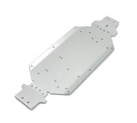 GTVNPOA Rc Accessories For WLtoys 144001 144002 144010 1/14 Metal Retrofit Base Plate RC Crawler Car Upgrade Parts(Silver)