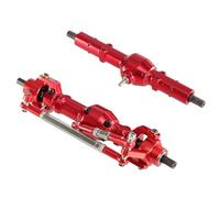 GTVNPOA Rc Accessories For Wpl C14 C24 For Fayee For Jjrc 1/16 Metal Front And Rear Axle Assembly Remote Control Car Upgrade Accessories(Red)
