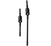 GTVNPOA RC Car Drive Shafts For Axial For Scx10 Pro 1/10 Rc Car Upgrade Accessories Parts Steel Front Rear Axle Cvd Drive Shaft Black(Front CVD)