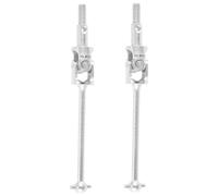 GTVNPOA RC Car Drive Shafts For HSP 94122 94101 94102 1/10 RC Car Parts Upgrade 122015 2PCS Aluminum For Universal Drive Joint Shaft