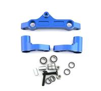 GTVNPOA RC Car Toys Parts For Arrma For Kraton 8S For Outcast 1/5 Metal Steering Assembly Bellcrank And Top Plate RC Car Upgrade Parts(Blue,Assembly)
