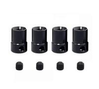 GTVNPOA RC Car Toys Parts For HSP For Volcano Epx Pro Tsunami For Nitro 1/10 4Pcs For Universal Joint Drive Cup B 02016 RC Car Replacement Parts(Black)