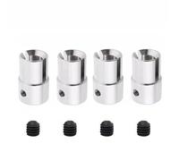 GTVNPOA RC Car Toys Parts For HSP For Volcano Epx Pro Tsunami For Nitro 1/10 4Pcs For Universal Joint Drive Cup B 02016 RC Car Replacement Parts(Silver)