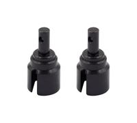 GTVNPOA RC Diff Cup For MJX 16208 14209 14210 14301 16421 1/14 RC Car Full For Range Of General Metal Differential Dog Bone Cup(Black)