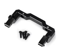 GTVNPOA Rc Front Rear Bumpers For Axial For SCX24 Base Camp 1/24 RC Crawler Car Alu Front Bumper Mount Rear Body Shell Support Bracket Stand Upgrade Parts(Front)