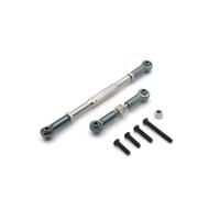 GTVNPOA RC Pull Rod For Henglong For Jjrc For Wpl 1/16 Metal Steering Servo Rod Remote Control Car Off-road Parts And Accessories Upgrades Replacement Use(Gray)