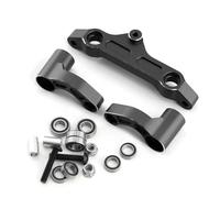 GTVNPOA Rc Replacement Parts For Arrma For Kraton 8S For Outcast 8S 1/5 Metal Steering Assembly Steering Bellcrank Set RC Car Upgrade Parts Accessories(Black)