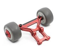 GTVNPOA Rc Replacement Parts For Arrma For Kraton For Typhon For Outcast For Notorious For Talion 1/8 Metal Wheelie Bar Rc Car Upgrade Parts Accessories(Red)