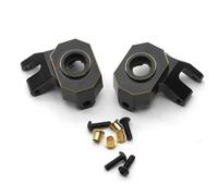 GTVNPOA Rc Replacement Parts For Axial For SCX10 PRO 1/10 For Black Brass Front Steering Cup Steering RC Crawler Car Upgrade Parts Accessories