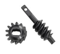 GTVNPOA Rc Replacement Parts For AXIAL For SCX30 For Bronco For Wrangler For Jlu Brass Front Rear Axle Weights 0.7'' Wheel Rim Adapter Diff Gear RC Parts(13t)