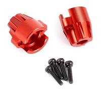 GTVNPOA Rc Replacement Parts For Hpi Venture For 1/18 Alu Alloy Servo Mount Hex Adapter Diff Cup Front Rear CVD For Universal Bracket RC Upgrade Parts(Rear Cup-Red)