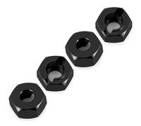 GTVNPOA Rc Replacement Parts For Hpi Venture For 1/18 Alu Alloy Servo Mount Hex Adapter Diff Cup Front Rear CVD For Universal Bracket RC Upgrade Parts(Adapter-Black)