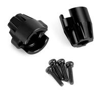 GTVNPOA Rc Replacement Parts For Hpi Venture For 1/18 Alu Alloy Servo Mount Hex Adapter Diff Cup Front Rear CVD For Universal Bracket RC Upgrade Parts(Rear Cup-Black)
