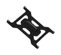 GTVNPOA Rc Replacement Parts For LOSI For Micro-B 1/24 7075 Alloy With Limit Steps And Sunken Batter Holder Rc Repair Modify Upgrade Parts Accessories(Black)